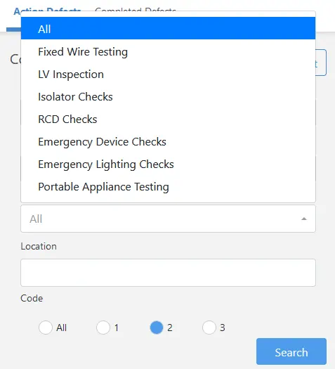 inspection list